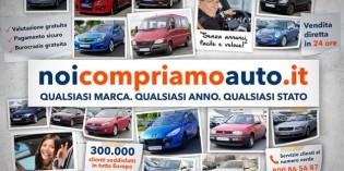 A Verona arriva noicompriamoauto.it, servizio innovativo per la vendita della propria auto