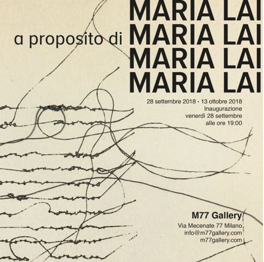 Maria Lai - 01