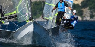 LA VELA OLIMPICA SUL GARDA