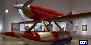 IDROSCALO: il Macchi Castoldi M.C.72 atterra (ancora) a Roma. IDROSCALO: il Macchi Castoldi M.C.72 atterra (ancora) a Roma.