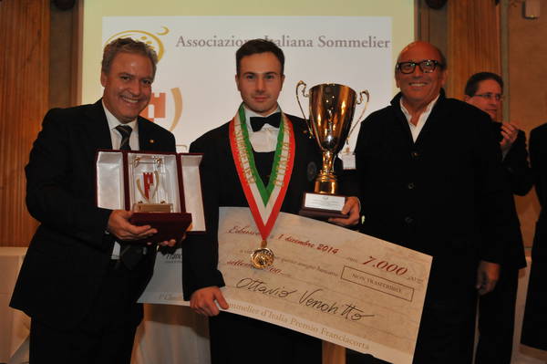 Vino: veneto Ottavio Venditto 'Miglior sommelier d'Italia'