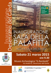 Locandina inaugurazione sala palafitta