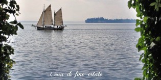 Padenghe sul Garda: “I colori del lago, cena di fine estate” primo evento di Social Eating pieds dans l’eau sul Garda