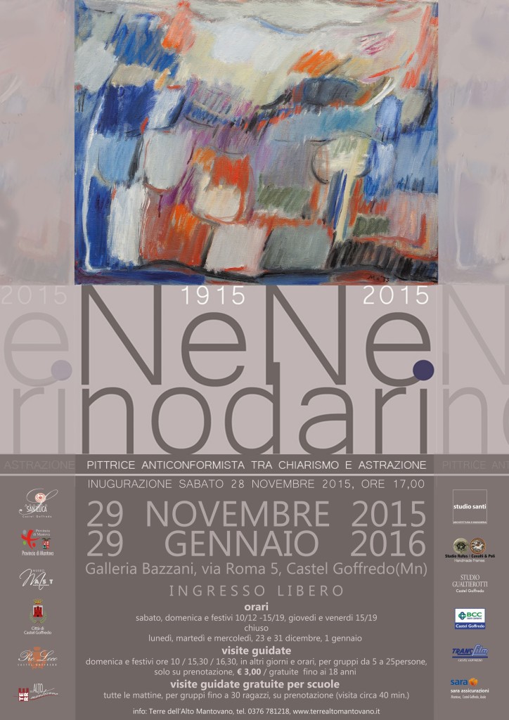 Nene Nodari - Locandina mostra