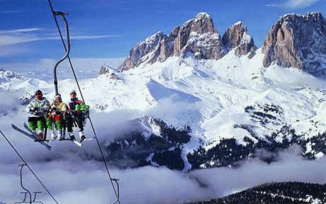 Sciare-nelle-Dolomiti