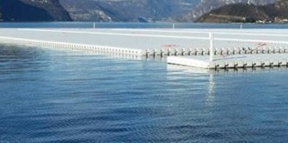 Lago d’Iseo: iniziano i lavori del progetto di Christo “The floating piers”