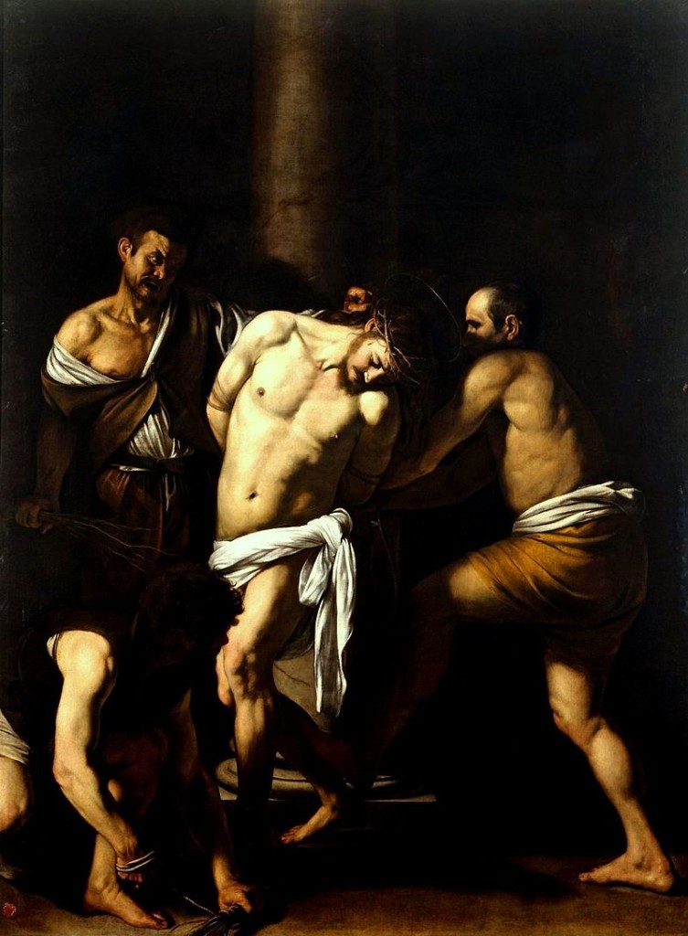 Caravaggio - Flagellazione di Cristo 1