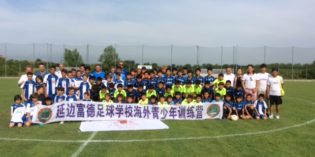 Sirmione: il primo torneo di calcio Italia – Cina