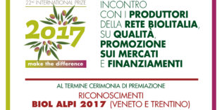 Puegnago del Garda, 17 giugno: INCONTRO CON I PRODUTTORI DELLA RETE BIOLITALIA, SU QUALITÀ, PROMOZIONE SUI MERCATI E FINANZIAMENTI