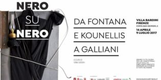 Firenze – “NERO SU NERO”. Da Fontana e Kounellis a Galliani