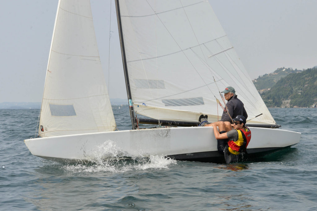 SPORT VELA CIRCOLO VELA GARGNANO  2016 CENTOMIGLIA CLASSICA    NELLA FOTO  ITA 6748 STELA   10-07-2016  RENZO DOMINI