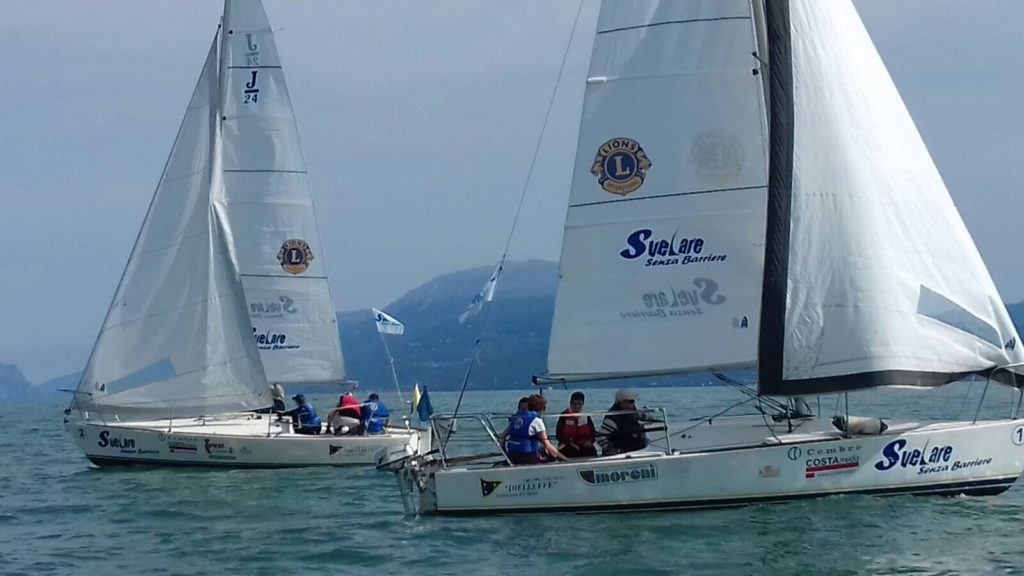 Prima giornata di regate al X Campionato Provinciale per velisti diversamente abili-Svelare senza barriere