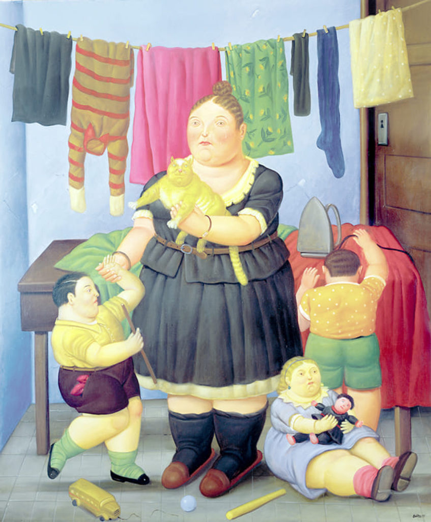 botero La Vedova