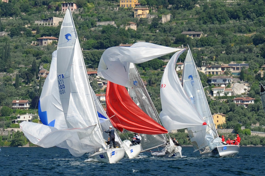 SPORT VELA BOGLIACO CVG CAMPIONATO NAZIONALE OPEN DOLPHIN 81 NELLA FOTO   ITA 100 GATO'    2013-06-07  WWW.GARDAHD.IT  RENZO DOMINI