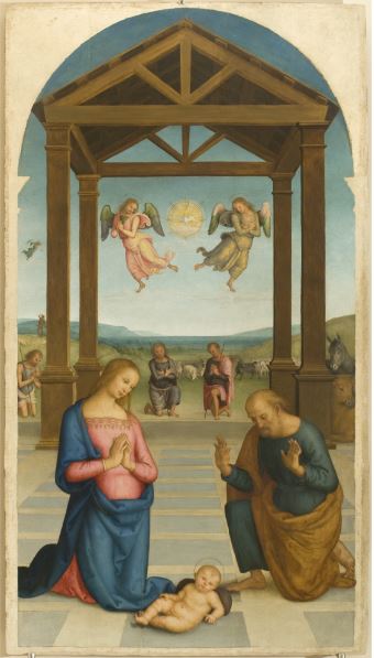 Perugino - Adorazione dei pastori 1