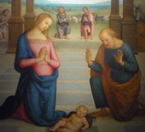 Perugino - Adorazione dei pastori 3