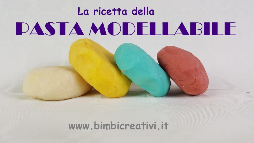 bimbi creativi: Pasta Modellabile per Dipende