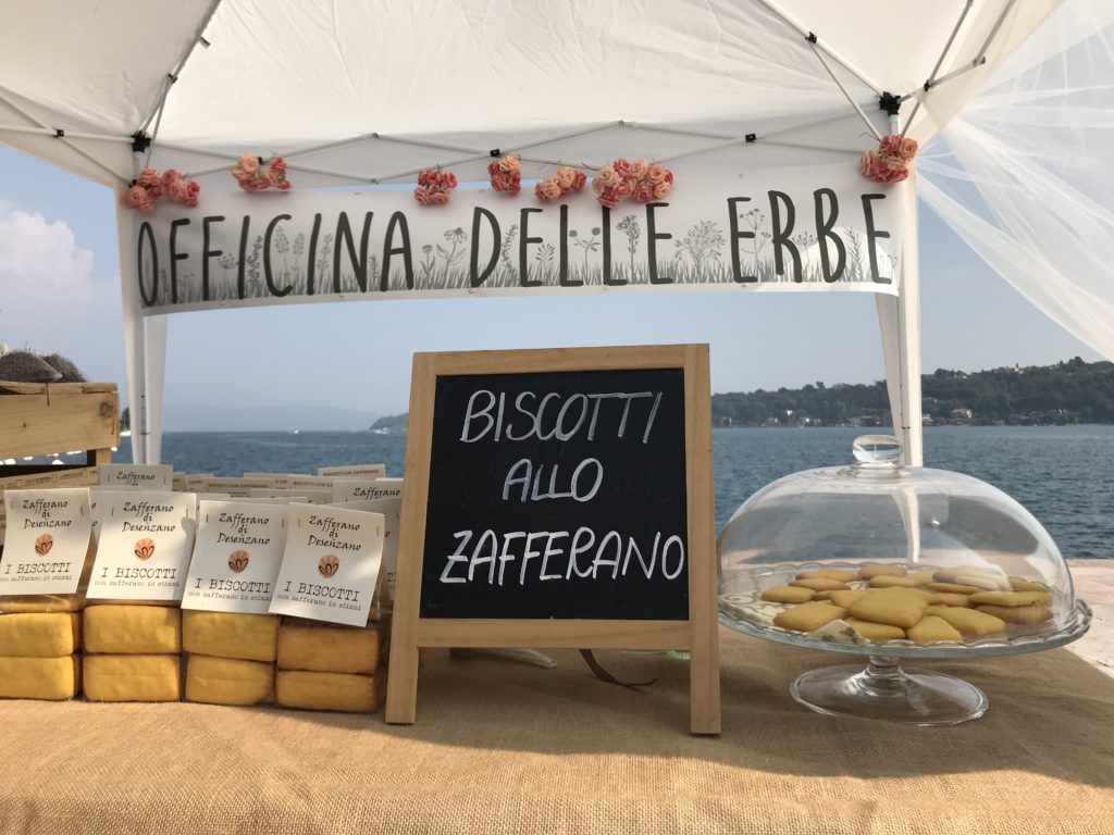 Officina delle Erbe del Garda: prodotti allo zafferano