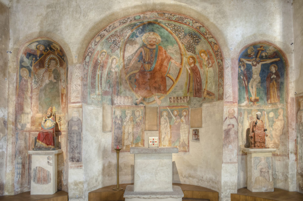 affreschi San Pietro in Mavino