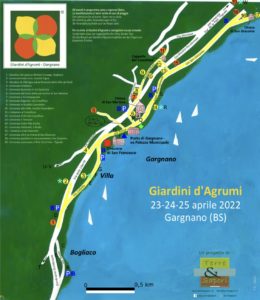 Giardini d’agrumi - mappa 2022