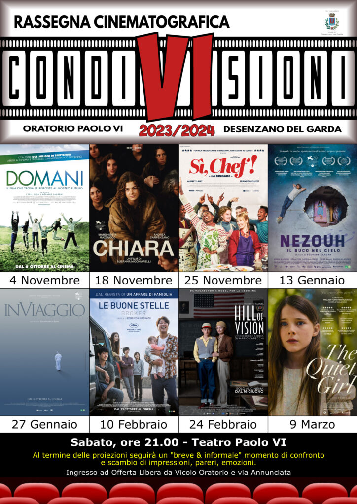 cinema rassegna Condivisoni con Titoli