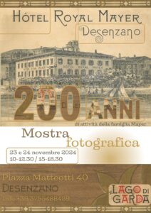Locandina mostra fotografica - 200 anni di attività della famiglia Mayer