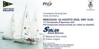 Svelare senza barriere <br> XVII Campionato Provinciale per velisti con disabilità