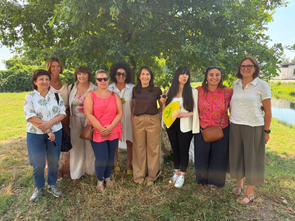 Gruppo Donne Coldiretti Brescia con Nadia Turelli e Maria Franscesca Serra